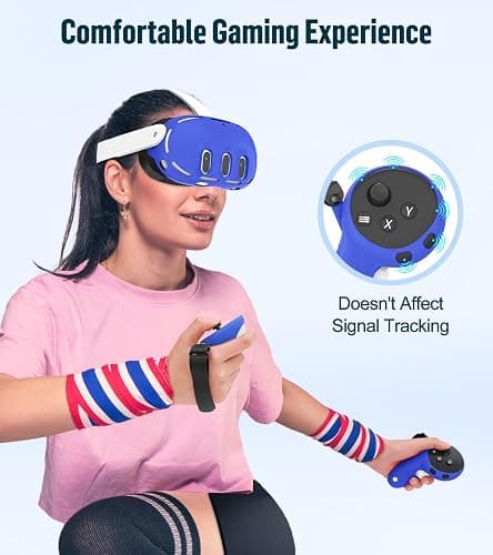 Silicone Meta Quest 3 Cover Case Set thumbnail 3