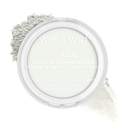 wet n wild Bare Focus Clarifying Finishing Powder | Matte | Pressed Setting Powder Translucent - Image 1