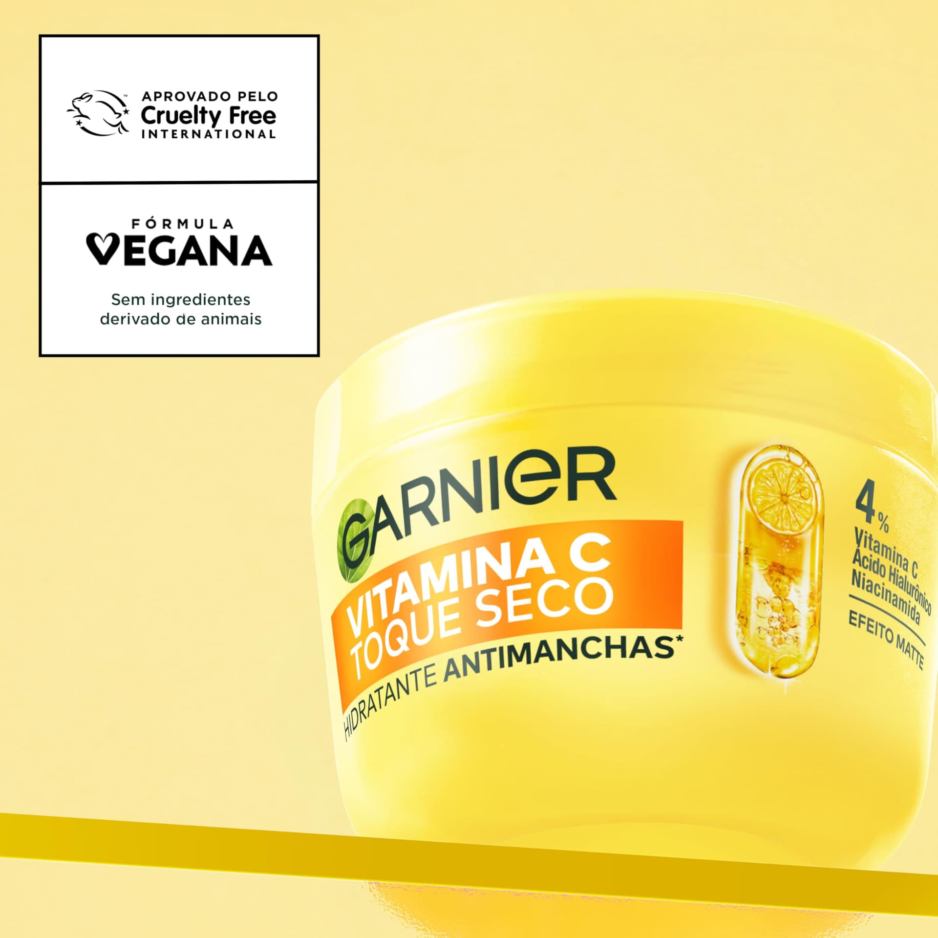Garnier, Gel Creme Hidratante Facial Antimanchas Toque Seco, com Vitamina C, Niacinamida e Ácido Hialurônico, Controla a Oleosidade e Uniformiza a Pele, 85g thumbnail 12