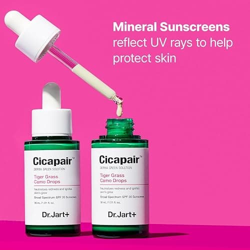 Dr.Jart+ Cicapair Tiger Grass Camo Drops Tinted Serum SPF 35 with Centella Asiatica | Skin Tint | Korean Skin Care Makeup Hybrid, 1.01 Fl Oz thumbnail 5