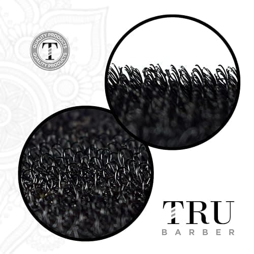 TRU BARBER HAIR GRIPPERS ® 3 COLORS BUNDLE PACK 6 PCS for Men and Women - Salon and Barber, Hair Clips for Styling, Hair holder Grips (Black/Red/Black) thumbnail 9