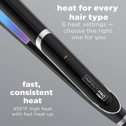 Infiniti Pro by Conair Titanium 1” Flat Iron thumbnail 3