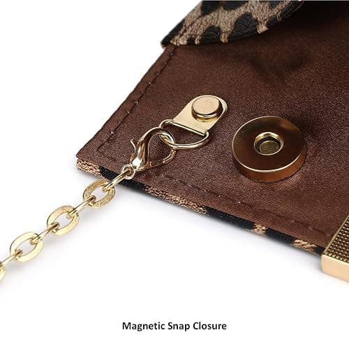 DETARA Clutch Purse for Women Fashion PU Leather Evening Bag Elegant Purse for Wedding Party Formal Daily Cocktail thumbnail 8