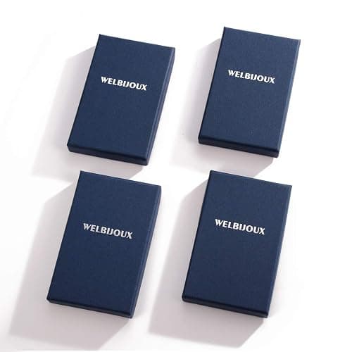 welbijoux Silver Long Necklaces for Women Fashion Double Layered Sweater Chain Y Necklace with Gifts Box thumbnail 5