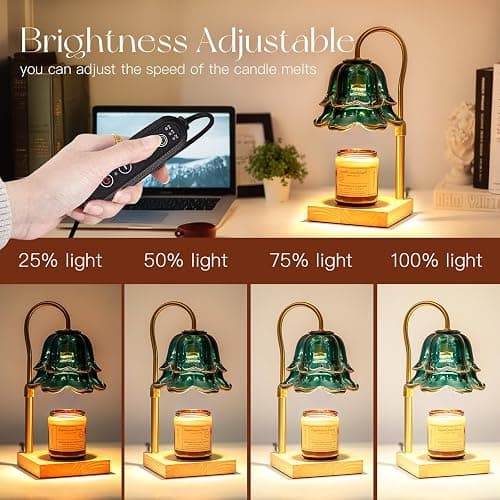 Staymoment Lampada scalda candela, candle warmer lamp, calda lampada profumata per candele, regalo per donne, migliore amica, mamma, lampada riscaldante per candela thumbnail 5