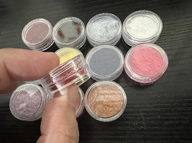 12 Jars Nail Glitter for Nail Art Velvet Powder DIY Manicure Plush Powder Nail Art Decoration Manicure Tool DIY Nail Flocking Powder Kit thumbnail 2