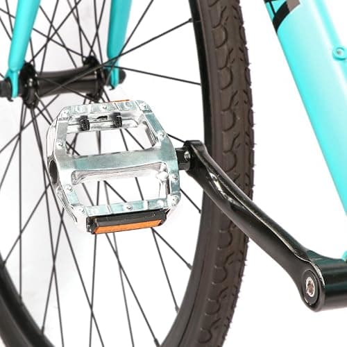 AVASTA Bike Pedals, Aluminum Alloy Bicycle Pedals with Reflector for Mountain Bike Road Bike and Other Bicycles,Threads Size 9/16 Inch thumbnail 4