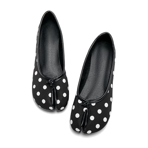 Tabi Shoes for Women Ballet Flats Slip On Ballerina Flat Comfortable Dressy Shoes - Image 1
