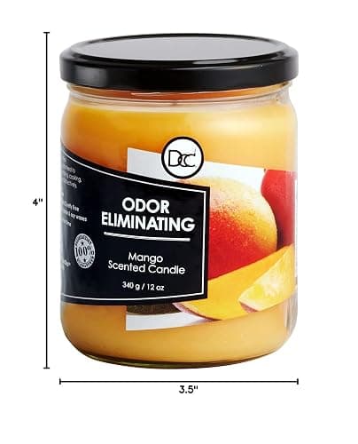 Mango Odor Eliminating Highly Fragranced Candle thumbnail 9