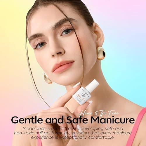 modelones Jelly Neon Gel Nail Polish Set, Hema Free Halloween Sheer Effect | Neon Hot Pink Orange Blue Yellow Green Purple 6 Colors Bright Translucent Effect Gel Polish Kit LED Nail Art Gift Salon thumbnail 8