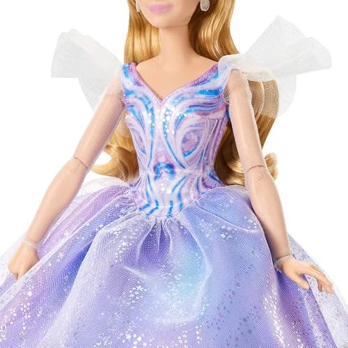 Mattel Universal Pictures' Wicked: for Good Deluxe Glinda Fashion Doll with Removable Outfit & 3 Accessories, Inspired by The Movie thumbnail 7