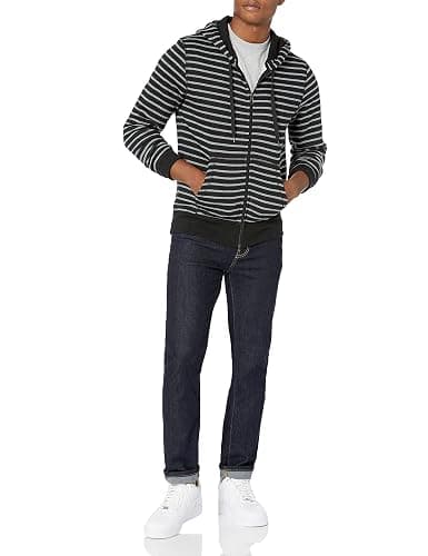 Amazon Essentials Men's Full-Zip Fleece Hoodie (Available in Big & Tall) thumbnail 5