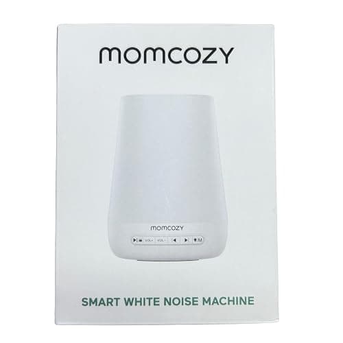 Momcozy White Noise Machine,Sound Machine for Baby Adults with 7 Colour Night Light,34 Soothing SoundsTherapy for Sleeping Nursery, White Noise APP Control,Timer,USB Rechargeable,Office Home Travel - white thumbnail 11