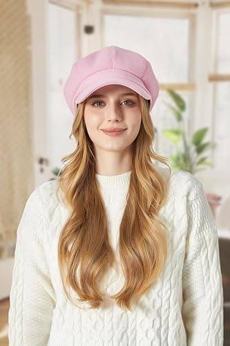 Sumolux Women Beret Newsboy Hat French Wool Cap Classic Autumn Spring Winter thumbnail 4