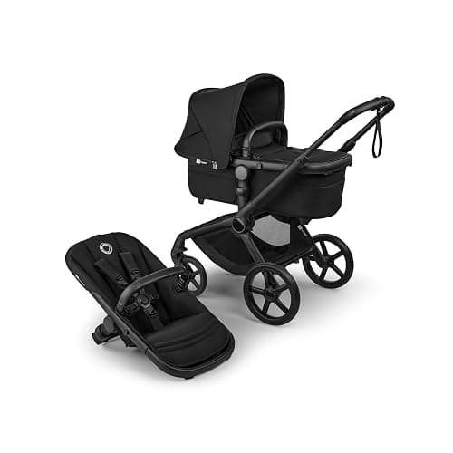 Bugaboo Fox 5 Renew Full Size All Terrain Premium Stroller from Newborn to Toddler - Heritage Black thumbnail 9