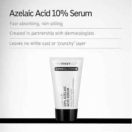 The INKEY List Azelaic Acid 10% Serum 30ml, Day/Night Cream, Targets Redness, Fast Absorbing Skincare, Vegan Friendly, Suitable For All Skin Types thumbnail 2