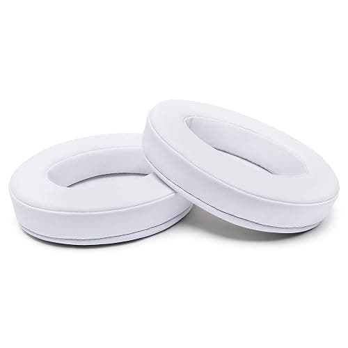 WC Wicked Cushions PadZ - Thick & Soft Ear Pads for ATH M50X / M40X / SteelSeries Arctis/HyperX Cloud & Alpha/Logitech G Pro X/Compatible with Over 50 Headphones | White thumbnail 6