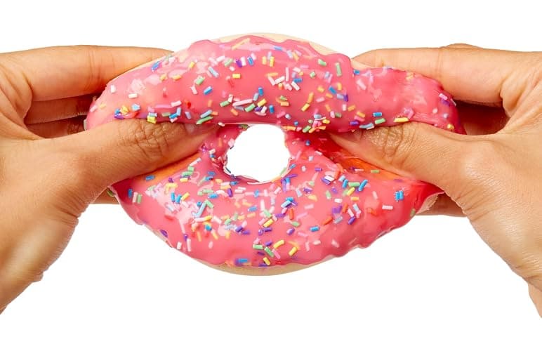 Slime Life Pink Icing Round & Jelly Filled Donuts DIY Slime Kit - Unboxing Ingredients to Make, Smash, and Stretch Your Food Slime, Ages 8+ thumbnail 7
