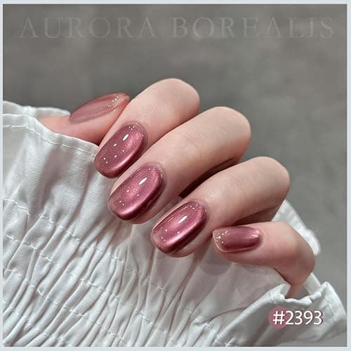 GAOY Glitter Cat Eye Gel Nail Polish Set with Magnet Colorful Galaxy for Holographic Cat Eye, Salon Gel Manicure and Nail Art DIY at Home thumbnail 5