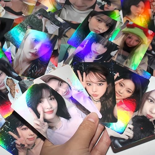 PYAJUU KPOP TWICE Photocards 50PCS TWICE Laser Photocards Album Photo Cards Gift for Fans Kpop Gift Set thumbnail 6