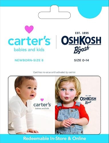 Carter's Gift Card - Image 1