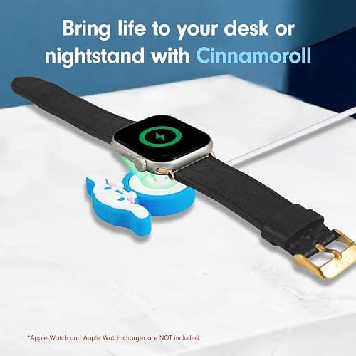 Sonix x Sanrio Apple Watch Charger Cover | Silicone Smartwatch Charging Cable Case, Dock Holder for Apple Watch | Cinnamoroll thumbnail 7