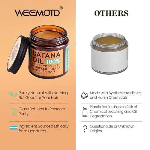 Batana Oil for Hair Growth Dr Sebi, 100% Raw Organic Batana Hair Mask from Honduras, Wild Growth Hair Oil, Scalp Oil Promotes Hair Thickness, Prevents Loss for Men & Women, 4.06 fl oz thumbnail 7
