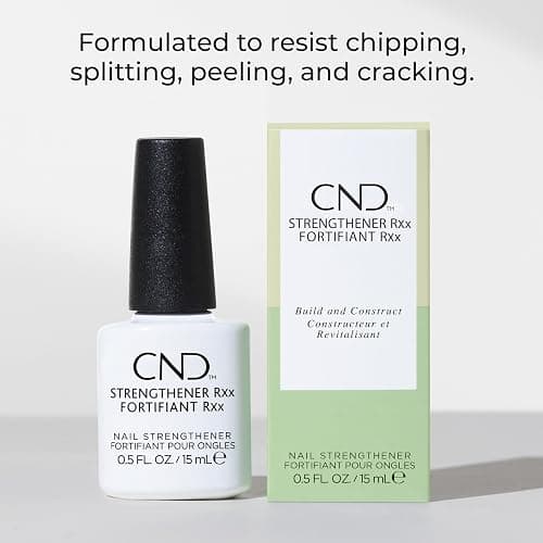 CND™ Strengthener RXx, Nail Strengthener for Tougher, Stronger Nails & Protection for Thin Nails, Stocking Stuffer for Women, 0.5 Fl Oz thumbnail 3