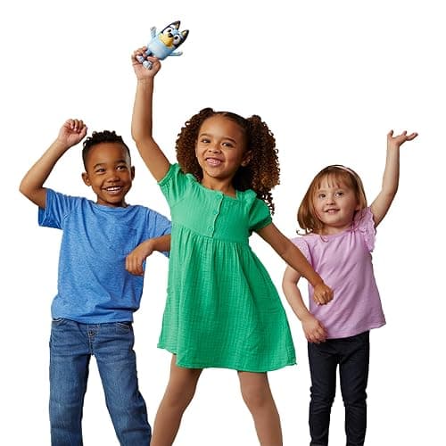 Bluey Game Hide and Seek Figure, Articulated, Musical Kids Figurines with Dance Mode, Interactive Play Toddler Figurine Toys for Ages 3+ thumbnail 2