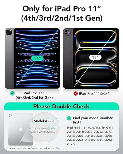 ESR Magnetic Case for iPad Pro 11 Inch thumbnail 2