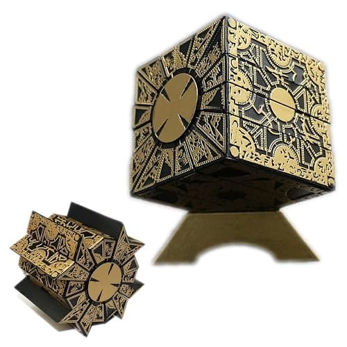 Detachable Hellraiser Puzzle Box, Cenobites Pinhead Halloween Cosplay Prop (Resin Model) - Image 1