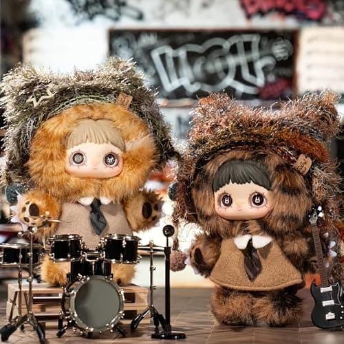 (Official License)MayMei Kitten Academy Series Plush Keychain Blind Box, Soft Stuffed Vinyl Face Collectible Plush Doll, Kawaii Mystery Toy for Bag Purse Backpack, Birthday Gift for Kids & Cat Lovers thumbnail 4