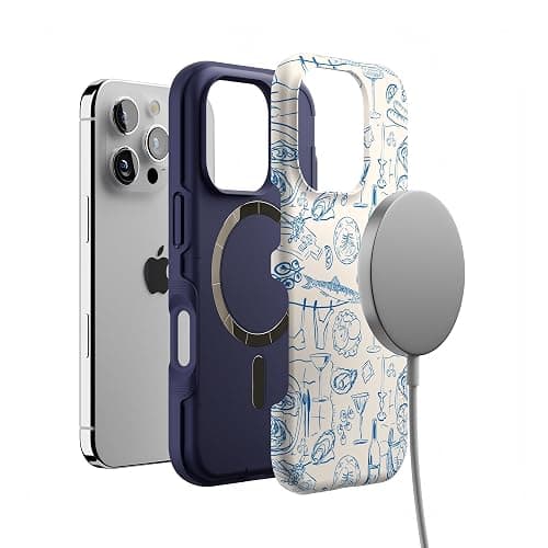 Casely iPhone 16 Pro Case | Amalfi Aperitivo | Dolce Vita | Bold Protective Design | Compatible with MagSafe thumbnail 4