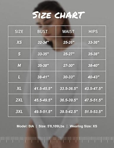 PUMIEY Women's Crew Neck Long Sleeve Bodysuit Second-skin Feel Tops Smoke Cloud Collection thumbnail 2