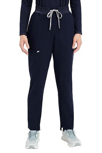 Fabletics Women's Performance Scrub Pant - MotionTech, 4-Way Stretch, Pocket-Packed, Wrinkle-Resist, Semi-Slim Fit - Image 1