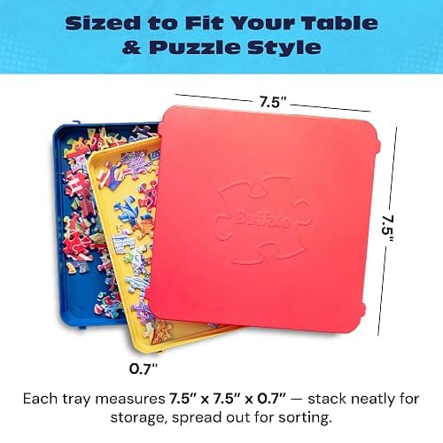 Buffalo Games - Puzzle Sorting Trays - 7 Count (Pack of 1) thumbnail 3