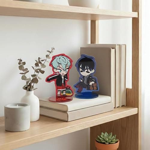 YJacuing Alien Stage Passion Love Series Acrylic Stand Stamp, Official ALNST 3rd Anniversary Collectible Anime Merch (Till) thumbnail 5