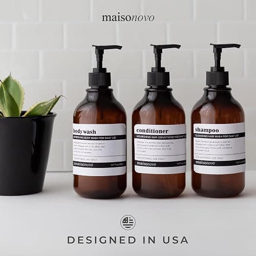 MaisoNovo Waterproof Labels for Bottles Vintage Design - 6pc Mix Pack thumbnail 7