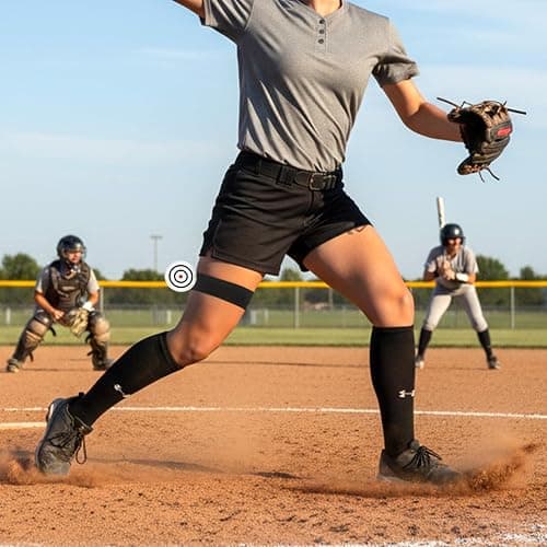 Molain Circle Baseball Softball Training Equipment, Pitching Trainer for Arm Mechanics & Muscle Memory Development (Black) thumbnail 5