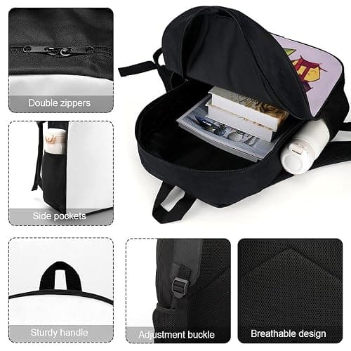 ZKCFAL F-orsaken Outdoor Travel Bag Double-Shoulder Nurse Backpack 17-Inch Laptop Luggage Daily Bag For Travel Business Work Use 17inch Style thumbnail 5