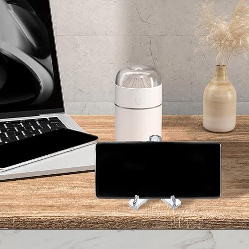 Display Stand, 30 pack Mini Clear Card Stands, Coin Display Holder Easel for Coins, Trading Cards, CDs, 2.13 Inch Tall thumbnail 2