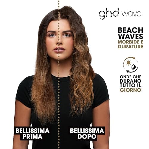 ghd Wave Triple Barrel Waver in Nero - Per Onde Morbide e Naturali Effetto Beach Waves Che Durano Tutto il Giorno - Per Tutti i Tipi di Capelli - (Spina EU) thumbnail 2