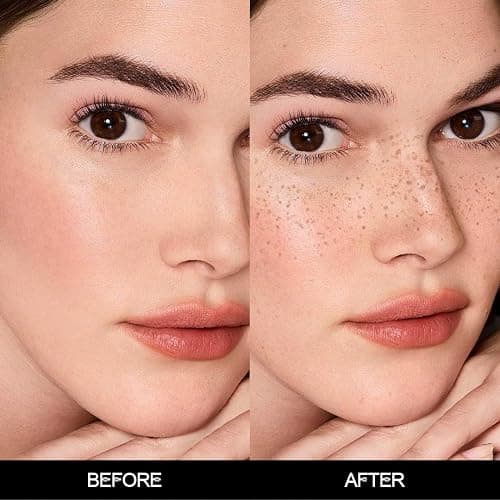 Upgrade Faux Freckle Stamp Pen, Waterproof and Long-Lasting Quick Dry Lifelike Magic Freckles Stamp for Natural, Face Freckle Makeup for with 5-Point Multi-Prong Precision Stamp Head (4# ESPRESSO) thumbnail 7