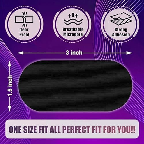 KD KAIREDDIS 60 PCS Mouth Tape for Sleeping Painless Removal, Skin-Friendly & Residue-Free, Discreet Hold, – Versatile Adhesive - Bowling Finger Tape - Thumb Tape Protector for Bowling thumbnail 2