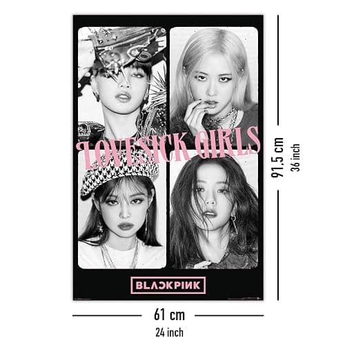 Close Up Blackpink Poster Lovesick Girls (61cm x 91,5cm) thumbnail 3