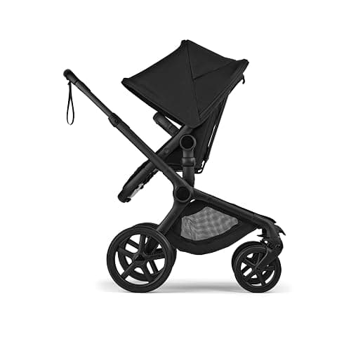 Bugaboo Fox 5 Renew Full Size All Terrain Premium Stroller from Newborn to Toddler - Heritage Black thumbnail 7