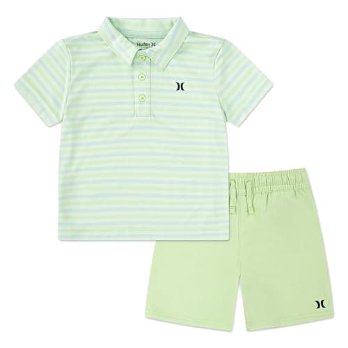 Hurley baby-boys And Toddler Boys' Polo and Shorts 2-piece Outfit Set - Image 1