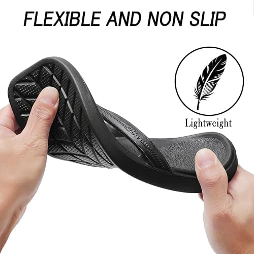 TIKVAW Flip Flops for Women with Arch Support Square Toe Thong Sandals | Lightweight, Flexible Support, Soft Cushioned, Quick-Dry,Comfortable for Beach, Pool, Shower,Travel thumbnail 5