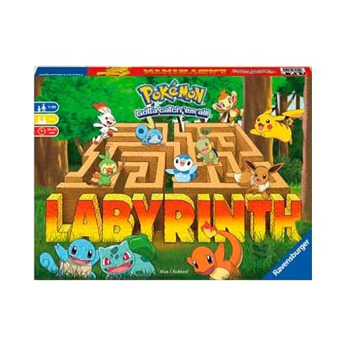 Ravensburger Labyrinth Pokemon Board Game - A Strategic Maze Adventure for Family Nights & Pokemon Parties - Includes Pikachu, Bulbasaur, and More - Great Birthday Gift for Kids Ages 7 and Up thumbnail 4