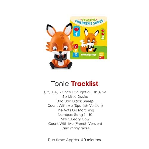 Tonies Favorite Children's Songs: Counting Songs Audio Toy Figurine thumbnail 5